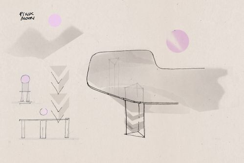 Sketch «Pink Moon»