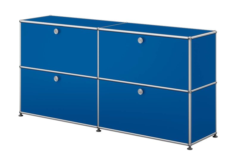 Ist es eine Kommode? Ein Bücher­regal? Ein Sideboard? Ein Möbel von USM Haller kann sich ständig verändern – und genau das faszinierte Theodor Jakob daran. 