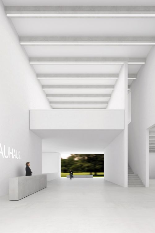 An den drei Bauhauswirkungsstätten Weimar, Dessau und Berlin wird im Laufe des Jubiläumsjahres ein Museumsneubau bzw. -anbau eröffnet. Den Auftakt macht Weimar am 6. April als Gründungsort der bedeutenden Kunst- und Designschule. Der Neubau der Architektin Prof. Heike Hanada wird laut Stiftung Weimarer Klassik die Schätze der weltweit ältesten Bauhaus-Sammlung inszenieren und Bauhaus-Geschichte mit Fragen zur Lebensgestaltung von Heute und Morgen verknüpfen.